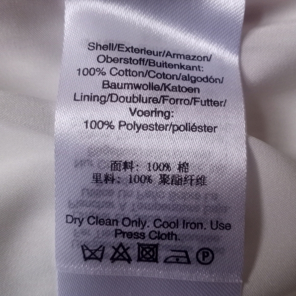 DKNY Pink and White Striped Blazer Size 4P - Picture 14 of 15